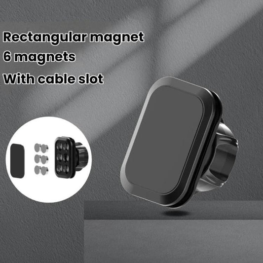 Tête magnétique pour accessoires de support de téléphone de voiture pour rotule de 17 mm, tête magnétique carrée