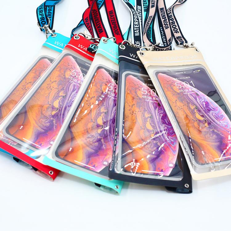 7.2 inch Cell Phone Universal IPX8 Grade Waterproof Storage Bag