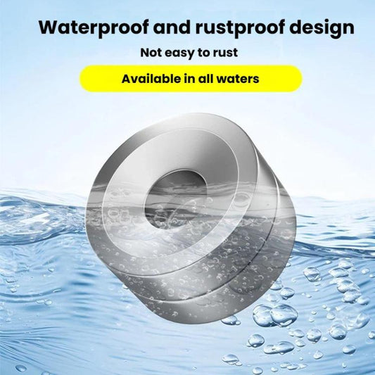 50pcs Fishing Strong Magnetic Sinker Quick Drift Adjustment Bottom Locator, Small, Large