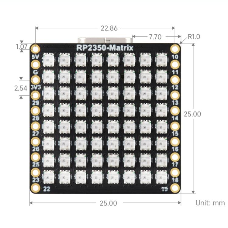 Microcontroller Development Board Dual Core Dual Architecture Six-Axis Sensor Display Cool Lighting Effects, 32225
