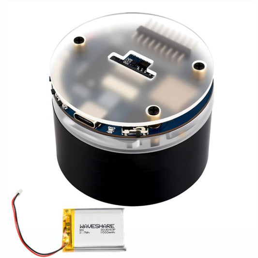 WAVESHARE ESP32-S3 AI Smart Speaker Development Board Dual-Mic Noise Reduction Echo Cancellation Surround RGB Light Effect