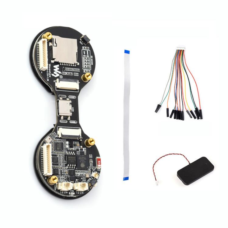 WAVESHARE ESP32-S3 Double Eye 1.28 Inch Round LCD AIoT Development Board, Supports Wi-Fi / Bluetooth 5