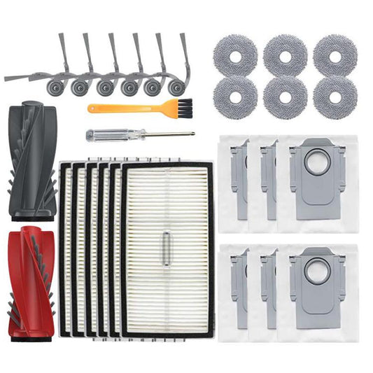Replacement Parts Kit for Roborock G30 U/G20S Ultra/P20 Ultra/P20 Plus/Saros 10R Robot Vacuum Accessories