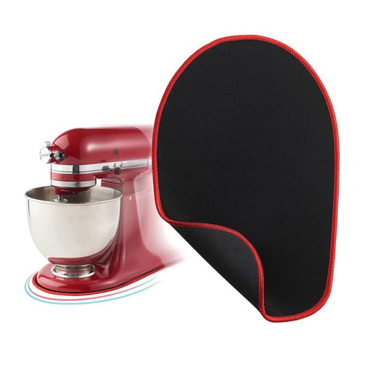 Sliding Mat for KitchenAid Stand Mixer Countertop Protector Pad, 4.5-5L Type Black Edge, 4.5-5L Type Red Edge