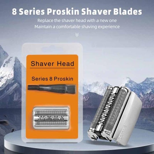 Tête de rasoir de rechange pour rasoirs Braun Series 8 8325S / 8340S / 8350S / 8360CC, 83M