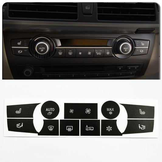 For BMW X5 E70 / X6 E71 10sets Air Conditioner Button Repair Stickers