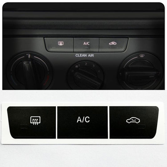 For Volkswagen Lavida 2013-2017 10sets Air Conditioning Center Console Button Repair Sticker