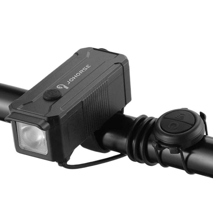 JOHORSE Bicycle Headlight With USB Rechargeable For Cycling Illumination, CB-18055, CB-18055 + Horn