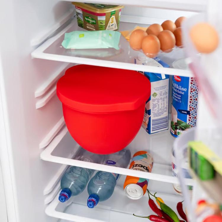 Silicone Lining With Lid For KitchenAid Tilt-Head 5-Quart Stainless Steel Mixing Bowl Replacement