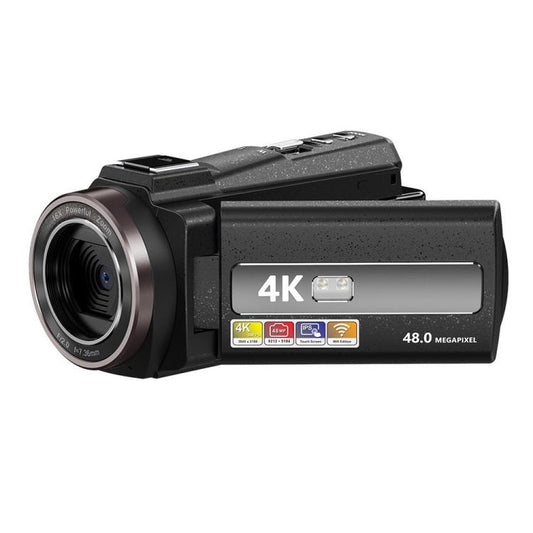 Caméscope numérique portable HD 4K avec stabilisation d'image électronique pour les sports de plein air, prise américaine, Standard, Standard+carte mémoire 32G, Standard+carte mémoire 64G, Standard+carte mémoire 128G