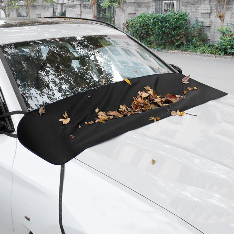 Car Windshield Anti-leaf Bird Droppings Wiper Dust Cover, 186x48cm, 154x37cm