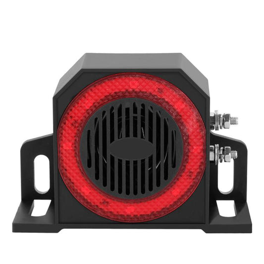 Waterproof Automotive Voice Reversing Alarm/Horn With Light, 9-36V, 9-80V