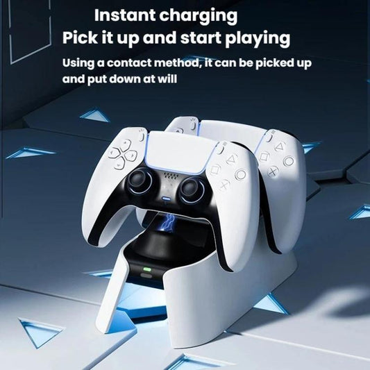 Pour ipega KD28 Station de charge rapide portable pour PS5 Double chargeur de manette de jeu, KD28