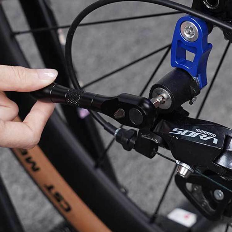 ENLEE EN59 Kit de Clés à Cliquet 19 Pièces pour Vélo, Outil de Réparation de Vélo Portable et Multifonctionnel, EN59 19 Pièces