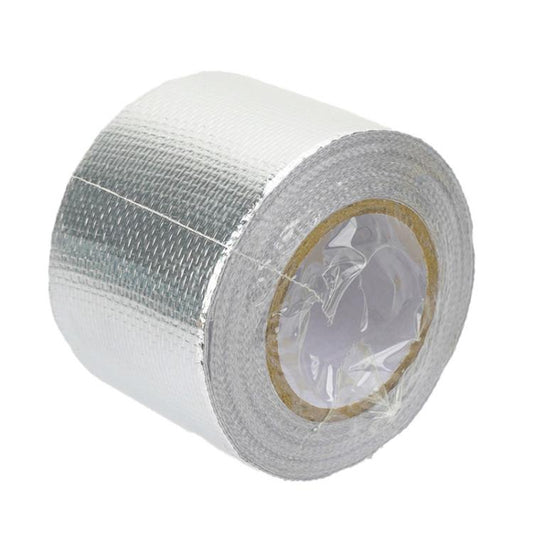 Auto Engine Intake Manifold Turbocharger Heat Insulation Aluminum Foil Tape, 5x1000cm Gold, 5x1000cm Silver, 10x500cm Gold, 10x500cm Silver, 10x1000cm Gold, 10x1000cm Silver