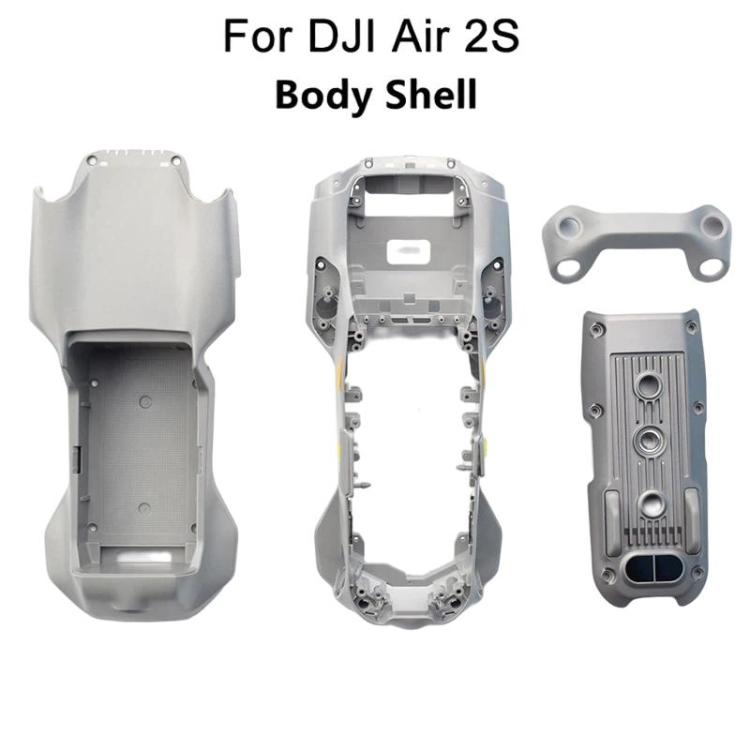 Pour pièce de rechange et de réparation de coque de drone DJI Air 2S, coque supérieure, cadre central, coque inférieure, couvercle avant