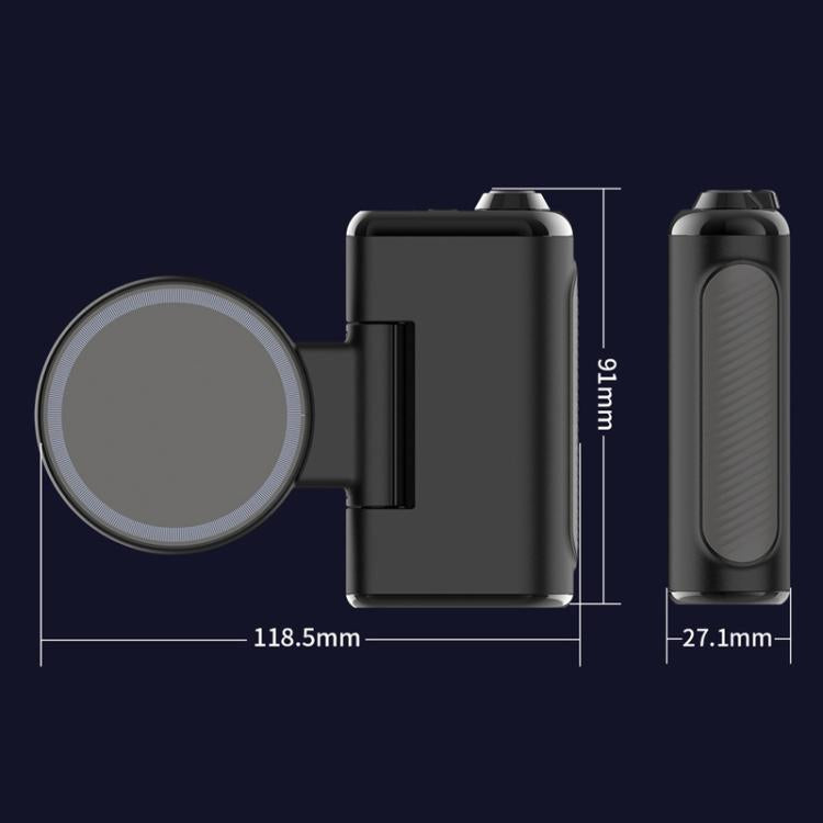 Poignée de prise de vue magnétique Desiontal, télécommande de prise de vue auxiliaire pour téléphone, poignée de prise de vue magnétique pour téléphone