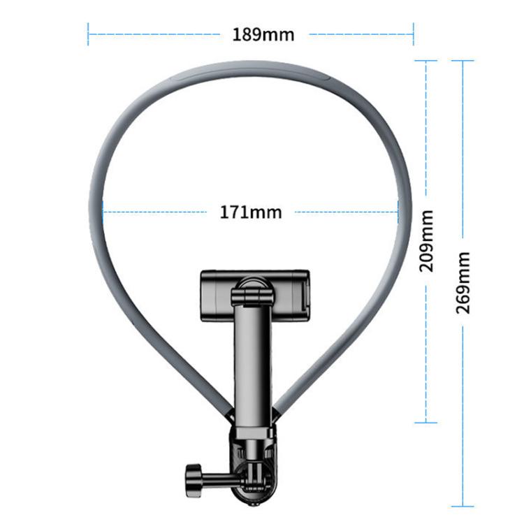 SCS-NH001 First Person View Neck & Chest Phone Mount Anti-Shake Hands-Free Holder For Shooting, SCS-NH001