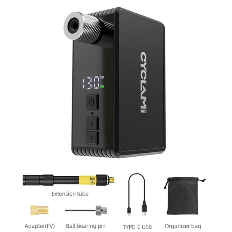 Mini Inflatable Pump Portable High-Pressure Brushless Electric Bike Air Pump With Display, AM6pro