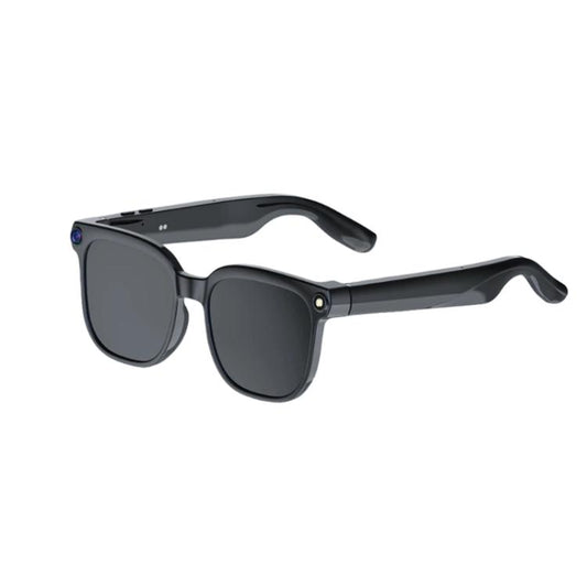 M02S Smart Glasses with 8MP HD Camera, 1080P Video, AI Voice Assistant, Recording, Translation, Transparent, Sunglasses, Photochromic, Transparent+Sunglasses, Transparent+Photochromic