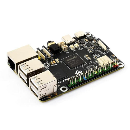 Luckfox Aura High-Performance Linux Development Board Rockchip RV1126B Quad-Core 1.6GHz Processor, RAM 2GB eMMC Flash 64GB, RAM 4GB No eMMC, RAM 4GB eMMC Flash 64GB