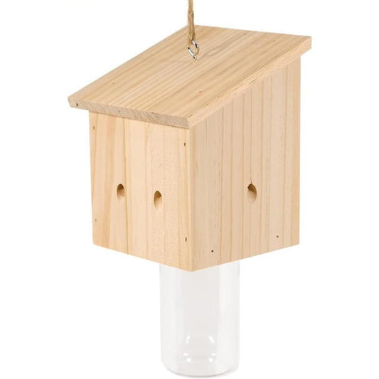 Piège à xylocopes, piège à guêpes durable en bois pour usage extérieur, piège efficace pour frelons et guêpes, piège à insectes suspendu, type A, type B, type C, type D