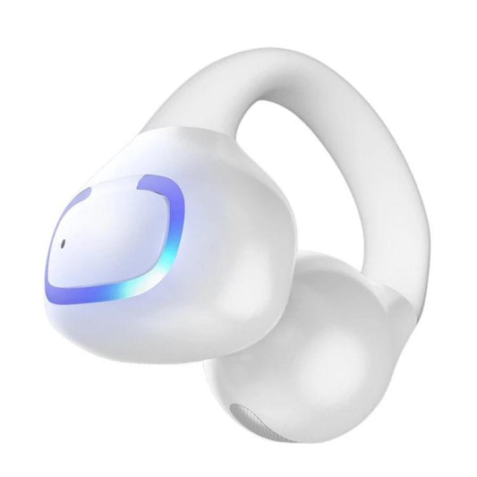 Écouteur Bluetooth GD30 à oreille unique style boucle d'oreille Étanche IPX3 avec réduction de bruit claire