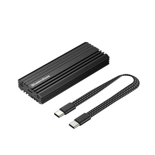 Blueendless M6NA 20Gbps M.2 NVMe SSD Enclosure, USB 3.2 Gen 2x2 Type-C External Hard Drive Case, Aluminum Case For 2230/2242/2260/2280 Up To 8TB, M6NA