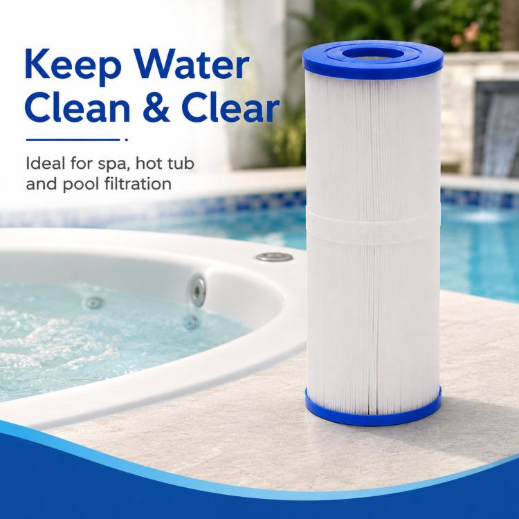 2 cartouches filtrantes de rechange pour spa, piscine, baignoire TRF-4950 / PRB50-IN / PRB50-IN