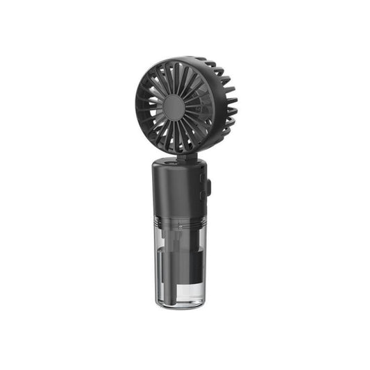 Handheld Misting Fan with Neck Strap 180 Degree Foldable Portable Water Spray Fan Type-C Rechargeable Mini Personal Face Mister Fan