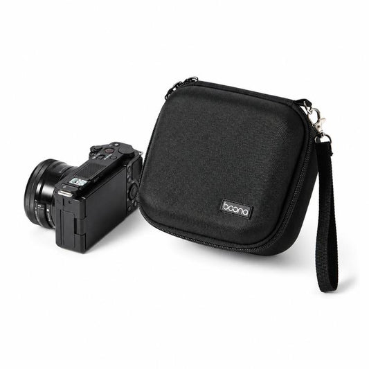 Baona BN-FH003 Étui Rigide de Protection en EVA pour Appareil Photo Sony ZV-E10 / ZV-E10 II avec Poche en Filet, Housse de Voyage