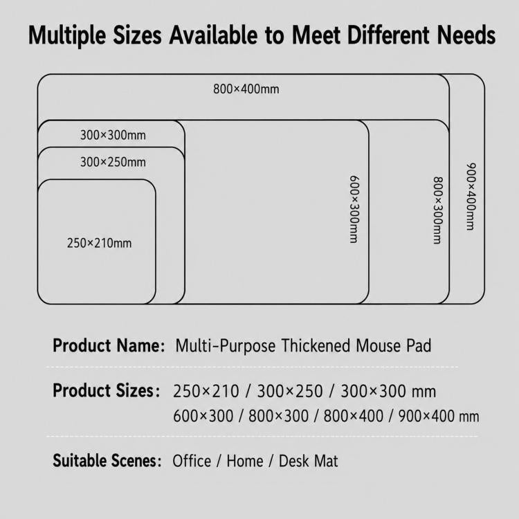 Linen Desk Pad Non Slip Rubber Keyboard Mouse Mat for Home Office Desktop Protector Stitched Edges, 250x300x4mm, 600x300x4mm, 600x400x4mm, 700x300x4mm, 800x300x4mm, 800x400x4mm, 900x400x4mm, 900x450x4mm, 1000x500x4mm, 1200x600x4mm