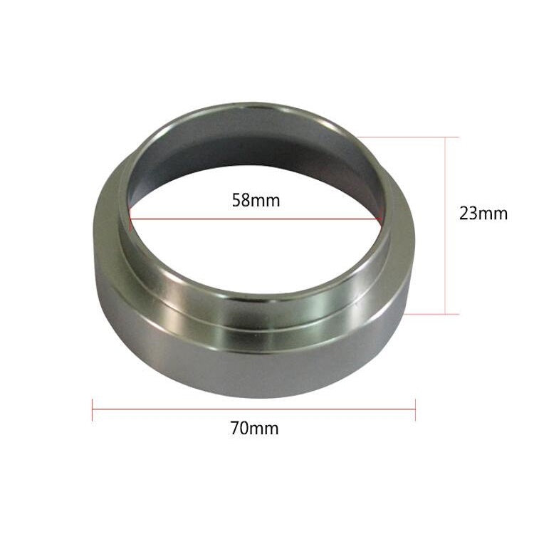 Distributeur de poudre pour machine à café, Anneau de dosage anti-poudre pour expresso 58 mm sans aimant, Accessoires de machine, 58 mm