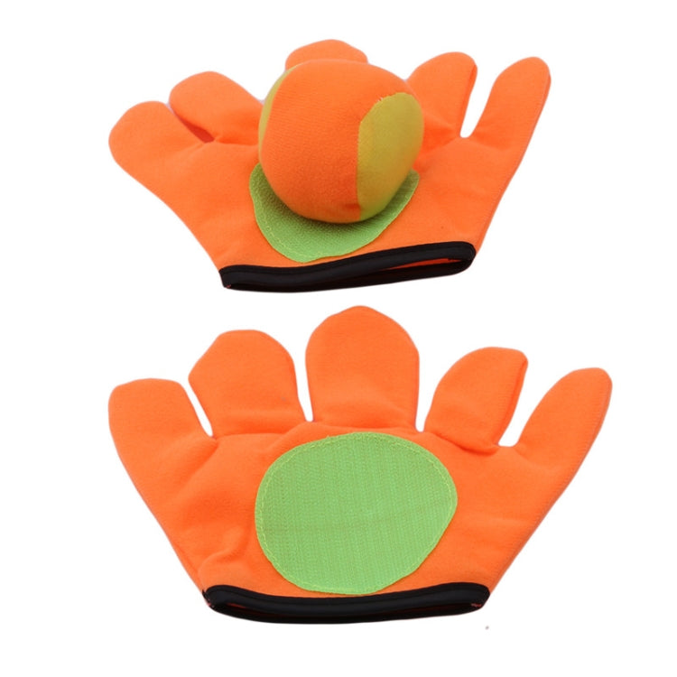 Jouets de Sport en Plein Air Enfants Gants de Capture de Balle Collante en Peluche, S, L