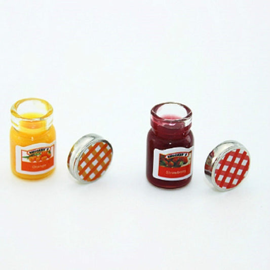Puppenhaus Mini Zubehör Mini Marmeladenglas Simulation Küchengewürze, Marmeladenglas