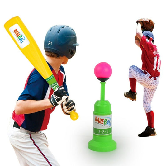 Children Baseball Lanceur d'Exercices Extérieur Jouet Parent-enfant Exercice Physique, Étape Vert