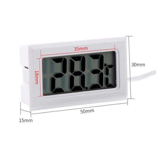 Mini LCD Indoor Digital Thermometer (Celsius Display), (Celsius Display) (Black), (Celsius Display) (White)