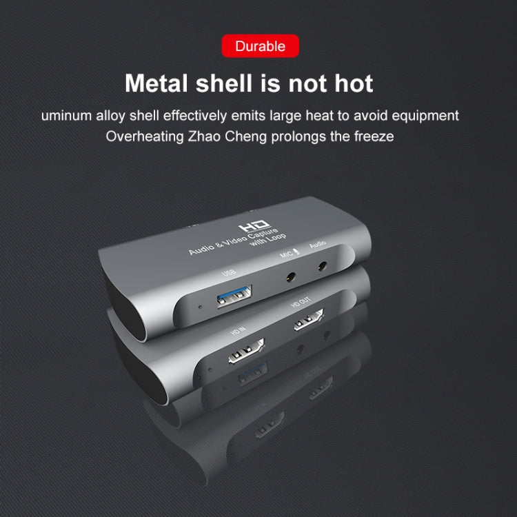 Z27 HDM Female + Mic to HDM Female USB 2.0 Video Audio Capture Box, Z27