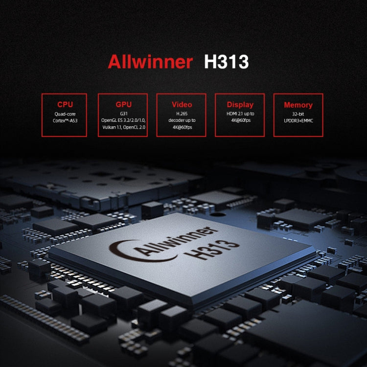 X96 S400 Android 10.0 Mini TV Stick, Allwinner H313 Quad Core ARM Cortex A53, 2GB + 16GB, Support WiFi, HDMI, TF Card, USB, 2GB+16GB