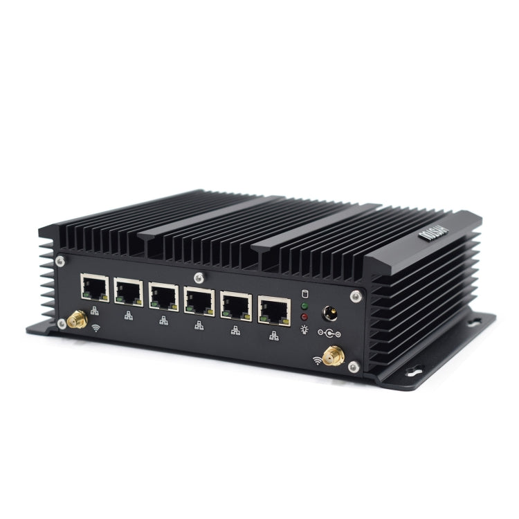 HYSTOU P09-6L Windows / Linux System Mini PC, Intel Celeron 3865U 2 Core 2 Threads up to 1.80GHz, Support mSATA, 4GB RAM DDR3 + 128GB SSD