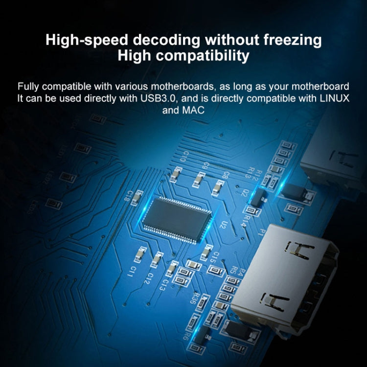 Z28 Professional HDMI Female + Mic + Line In to HDMI Female USB 3.0 Video Audio Capture Box, Z28