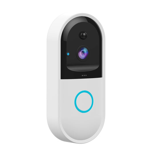 B50 Sonnette Vidéo Intelligente WiFi 720P, Prise en Charge Surveillance à Distance via Téléphone, Vision Nocturne et Carte SD