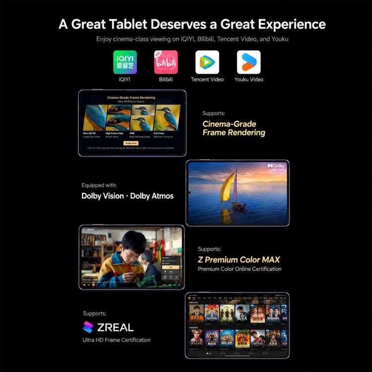 Lenovo Legion Y700 Wuji 8.4 inch 5G Unlocked AI Tablet, 12GB+256GB, Android 16, Snapdragon 8 Elite Gen5 Leading‑Version, US Plug, 12GB+256GB