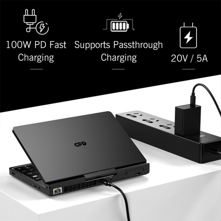 GPD Pocket 4 Handheld Gaming PC, 16GB+1TB, 8.8 inch Windows 11 Home AMD Ryzen 7 8840U, US Plug