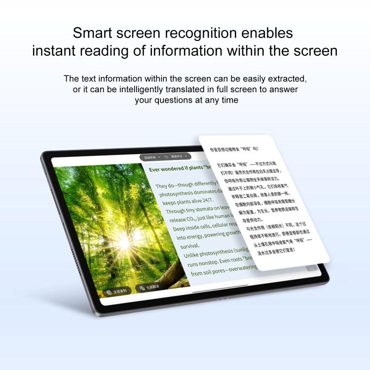 Lenovo Xiaoxin Pad 12.1 inch 2025 WiFi Tablet, 8GB+128GB, MediaTek Dimensity 6400 Octa Core,US Plug, 8GB+128GB