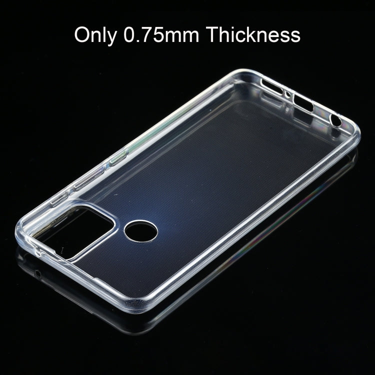 For Motorola Moto G50 0.75mm Ultra-thin Transparent TPU Soft Protective Case, For Motorola Moto G50