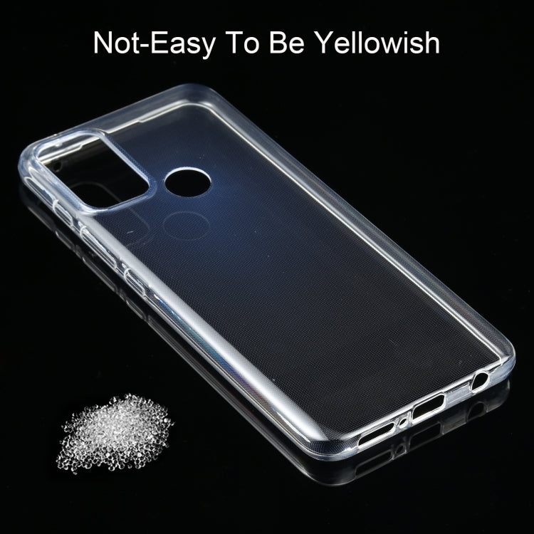 For Motorola Moto G50 0.75mm Ultra-thin Transparent TPU Soft Protective Case, For Motorola Moto G50