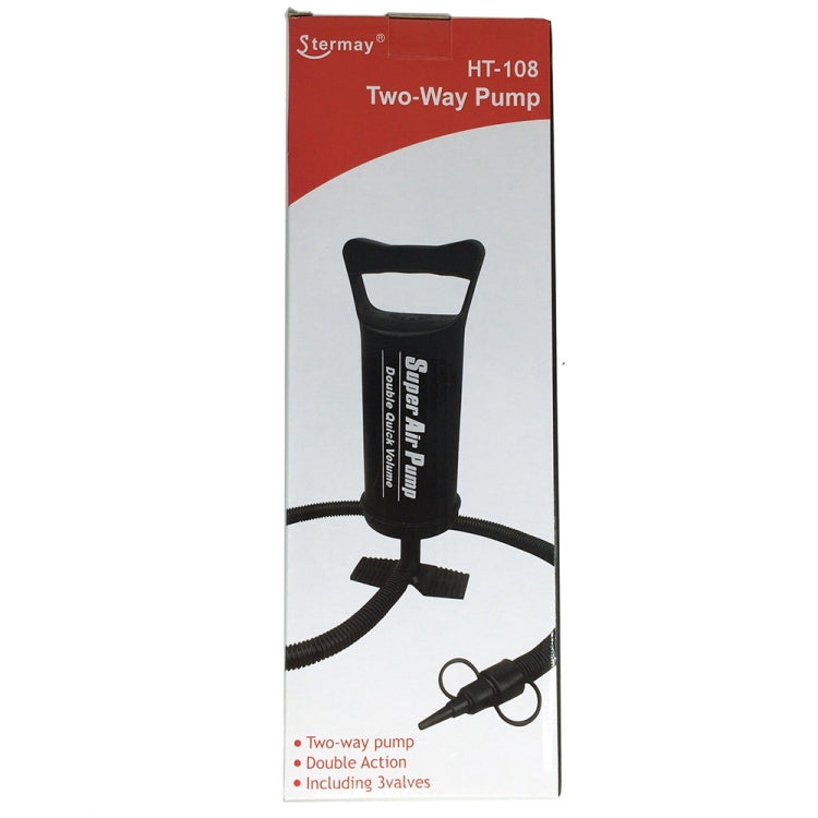 Stermay HT-108 750CC Hand-Pulled Air Pump Inflatable Boat Manual Inflator, HT-108