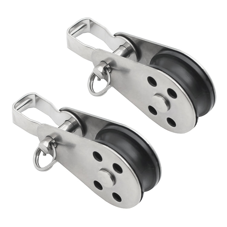 2 PCS 316 Stainless Steel Yacht Pulley, Yacht Pulley