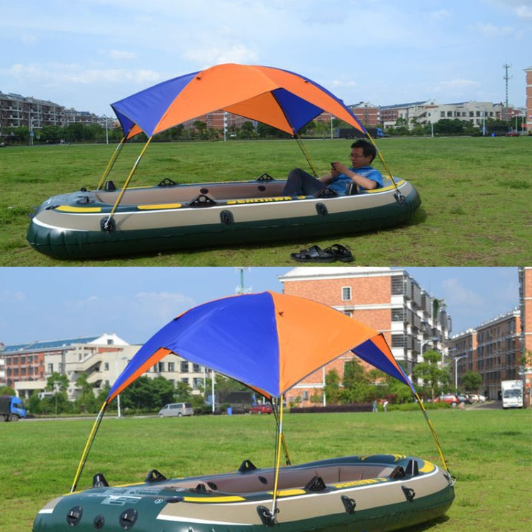 68349 Folding Awning Canoe Rubber Inflatable Boat Parasol Tent for 3 Person,Boat is not Included, 68349